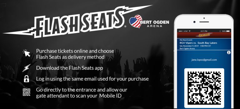 Flash Seats FAQs | Bert Ogden Arena